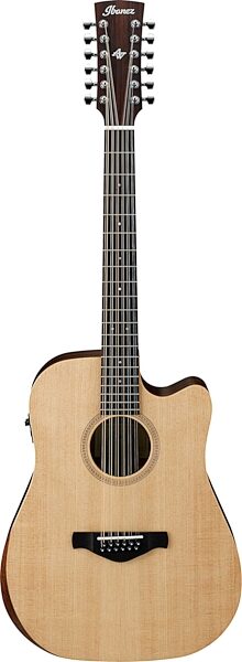 Ibanez AC152CE Artwood Traditional Acoustic-Electric Guitar, Action Position Back