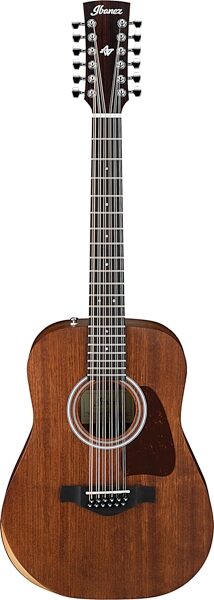 Ibanez AW5412JR Artwood Traditional Acoustic Guitar (with Gig Bag), Action Position Back