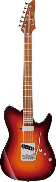 Ibanez Prestige AZS2200F Electric Guitar (with Case), Sunset Burst, Warehouse Resealed, Action Position Back