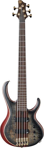 Ibanez Premium BTB1905SM Bass Guitar (with Gig Bag), Action Position Back