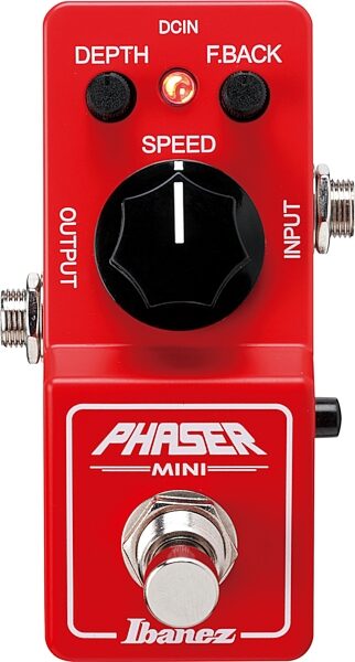 Ibanez PHMINI Mini Phaser Pedal, Action Position Back
