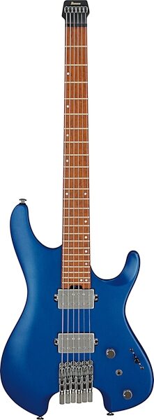 Ibanez Q52 Electric Guitar (with Gig Bag), Laser Blue Matte, Open Box (Very Good), Action Position Back