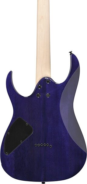 Ibanez RG421QM Electric Guitar, Cerulean Blue Burst, Action Position Back