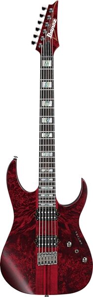 Ibanez RGT1221PB Premium Electric Guitar (with Gig Bag), Stained Wine Red, Action Position Back
