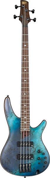 Ibanez Premium SR1600B Bass Guitar (with Gig Bag), Action Position Back