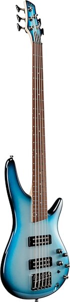 Ibanez SR305E Electric Bass, 5-String, Deep Ocean Metallic, Action Position Back