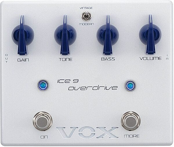 Vox Joe Satriani Ice9 Overdrive Pedal, Main
