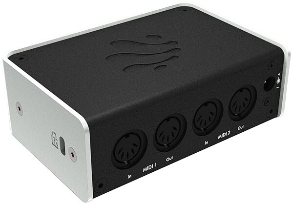 iConnectivity iConnectMIDI2+ iOS USB MIDI Audio Interface, 30-pin Edition, Rear Angle