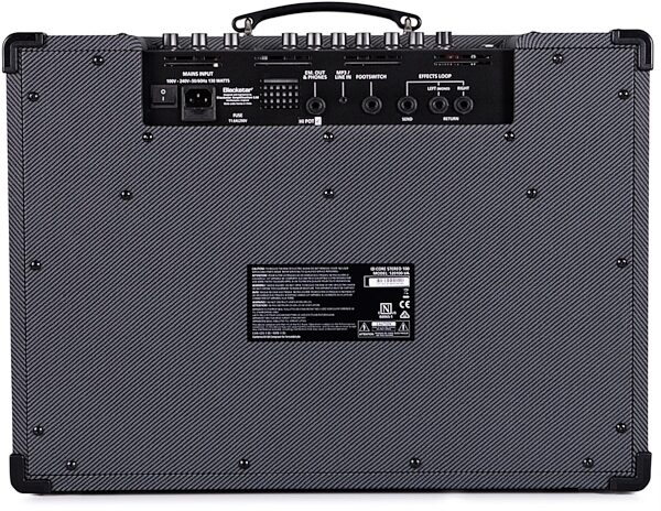 Blackstar ID:CORE Stereo 100 Guitar Combo Amplifier (100 watts, 2x10"), Back