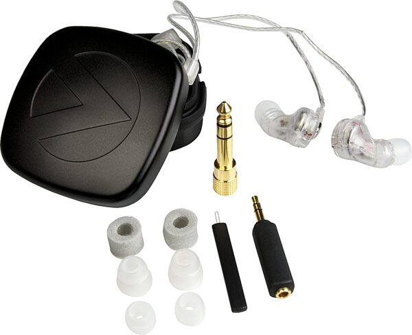 M-Audio IE20XB Dual Driver Reference Earphones with Enhanced Bass, Everything Included