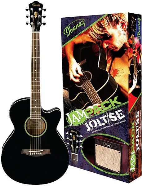 Ibanez IJAE5 Jam Pack Jolt Acoustic-Electric Guitar Package, Main