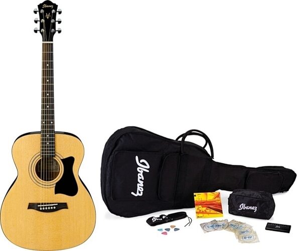 Ibanez IJVC100S Acoustic Jam Pack, Natural