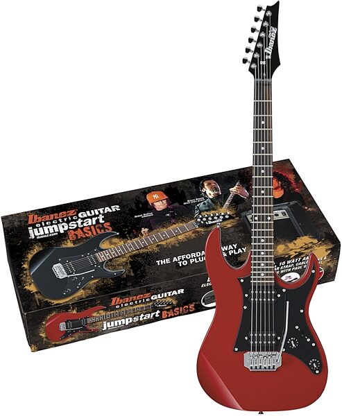 Ibanez IJX20 Jumpstart Electric Guitar Package, Red