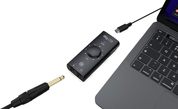 IK Multimedia iRig USB Audio Interface, New, Action Position Back