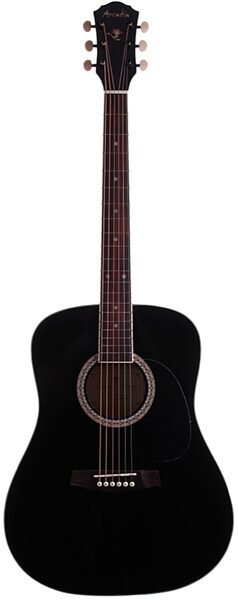 Arcadia DL41 Acoustic Guitar Package, Black