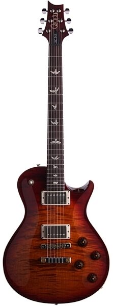 PRS Paul Reed Smith SC245 Electric Guitar (with Case), Dark Cherry Sunburst