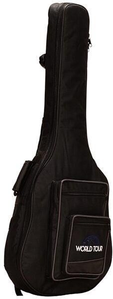 World Tour Deluxe 20mm Acoustic Guitar Gig Bag, New, Side 1