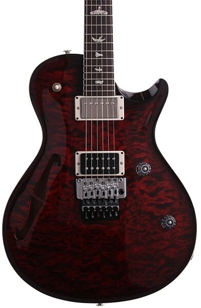 PRS Paul Reed Smith NS-14 Neal Schon 10 Top Electric Guitar (with Case), Fire Red Burst - Body Front