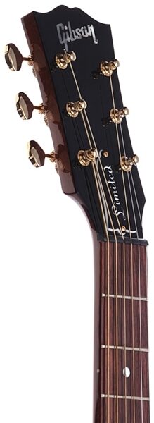 Gibson Limited Edition J45 Koa Acoustic-Electric Guitar (with Case), Headstock Front