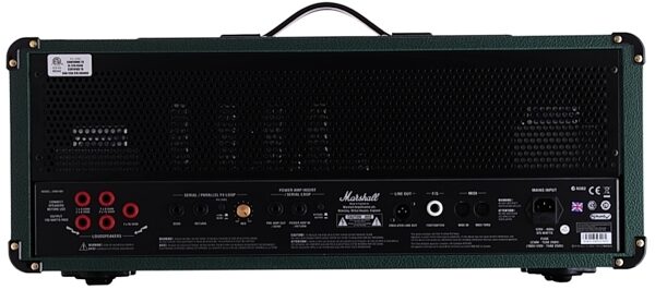 Marshall JVM410H Custom Shop Guitar Amplifier Head (100 Watts), Rear