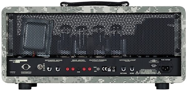 PRS Paul Reed Smith Archon 100 Guitar Amplifier Head (100 Watts), Rear