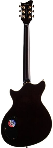 ESP LTD Xtone PC2V Electric Guitar (with Case), Brown Sunburst - Back