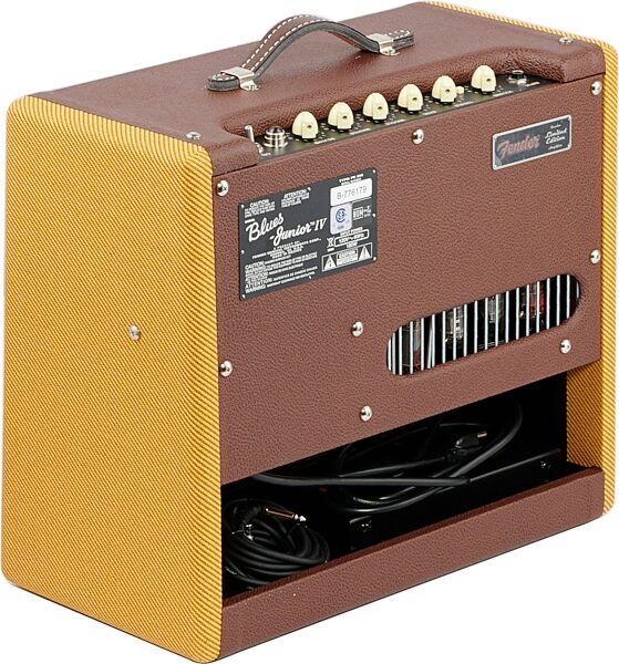 Fender Hot Rod Blues Junior IV Guitar Combo Amplifier (1x12 Inch, 15 Watts), Action Position Back