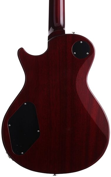 PRS Paul Reed Smith SC245 Electric Guitar (with Case), Dark Cherry Sunburst - Body Back