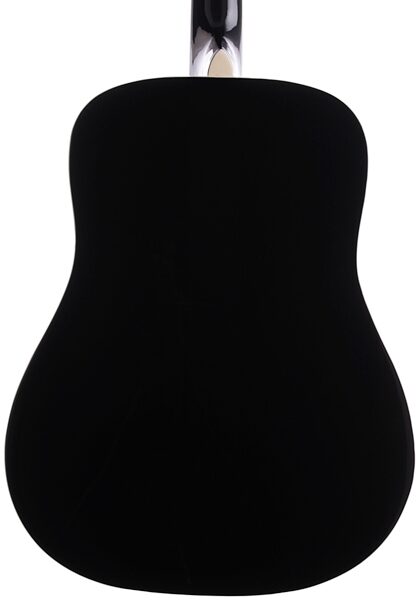 Arcadia DL41 Acoustic Guitar Package, Black - Body Back