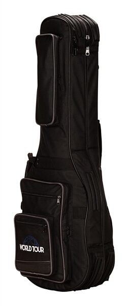 World Tour Pro Double Electric Guitar Gig Bag, New, Side 4