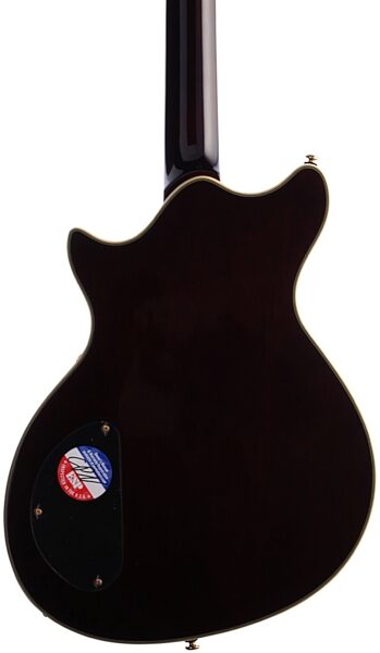 ESP LTD Xtone PC2V Electric Guitar (with Case), Brown Sunburst - Body Back