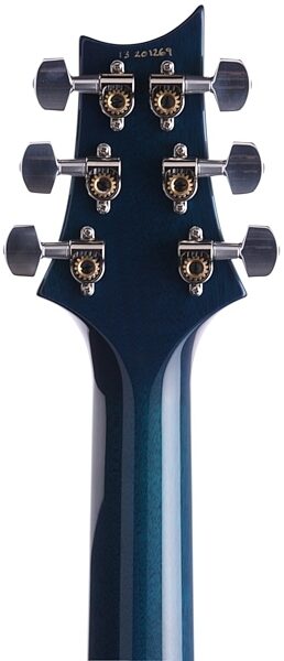 PRS Paul Reed Smith Custom 24 2013 Electric Guitar (with Case), Makena Blue - Headstock Front