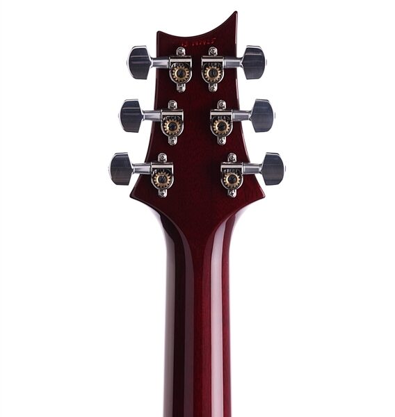 PRS Paul Reed Smith P22 2013 Electric Guitar (with Case), Dark Cherry Burst - Headstock Back