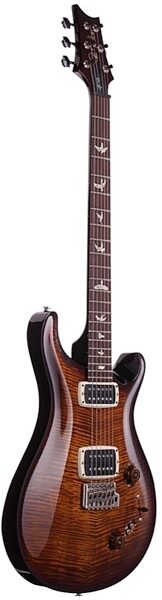 PRS Paul Reed Smith 408 10 Top 2013 Electric Guitar (with Case), Black Gold Burst - Angle