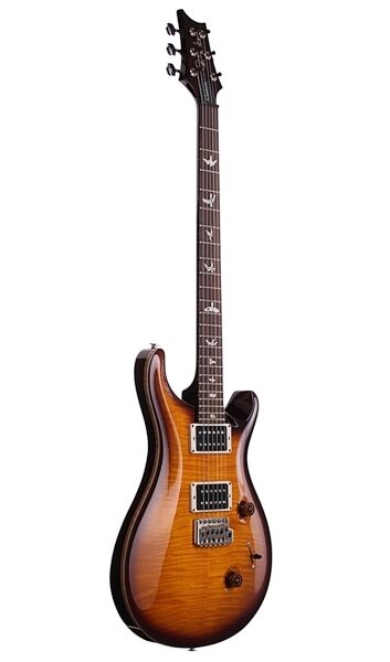 PRS Paul Reed Smith Custom 24 2013 Electric Guitar (with Case), McCarty Tobacco Burst - Angle