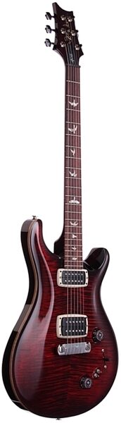 PRS Paul Reed Smith 408 Stop Tail 10 Top 2013 Electric Guitar (with Case), Fire Red Burst - Angle
