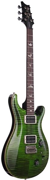 PRS Paul Reed Smith Custom 22 10 Top 2013 Electric Guitar (with Case), Jade - Angle