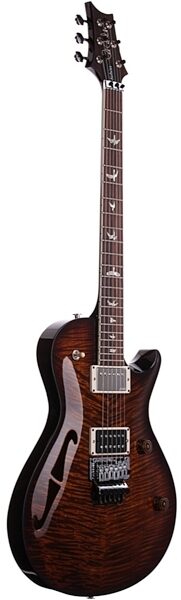 PRS Paul Reed Smith NS-14 Neal Schon 10 Top Electric Guitar (with Case), Black Gold Burst - Angle