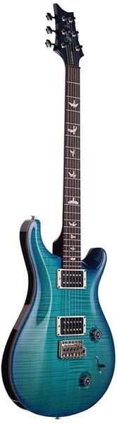 PRS Paul Reed Smith Custom 22 10 Top 2013 Electric Guitar (with Case), Makena Blue - Angle