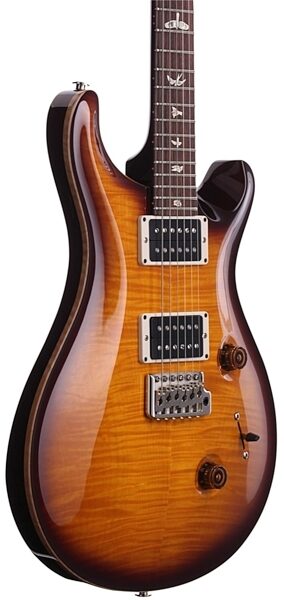 PRS Paul Reed Smith Custom 24 2013 Electric Guitar (with Case), McCarty Tobacco Burst - Body Angle