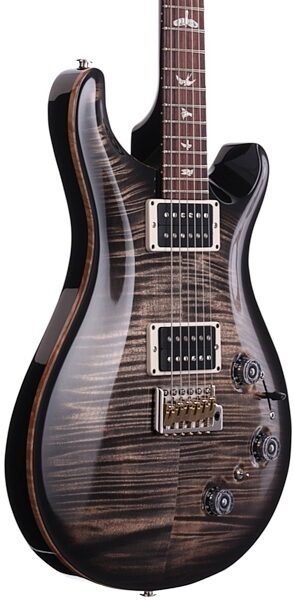 PRS Paul Reed Smith P22 10-Top 2013 Electric Guitar (with Case), Charcoal Burst - Body Angle