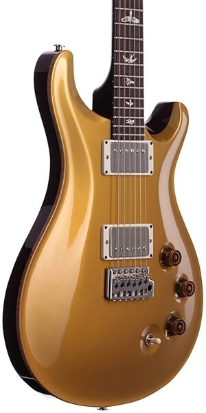 PRS Paul Reed Smith DGT 2013 Electric Guitar (with Case), Gold Top - Body Angle