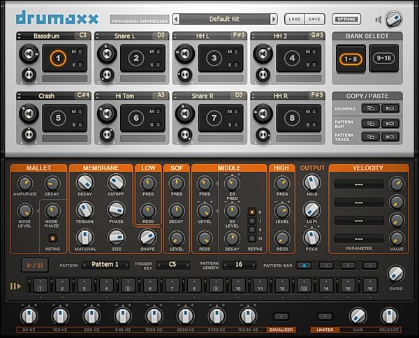 Image-Line Drumaxx Drum Machine Plug-in for FL Studio Software, Digital Download, Action Position Back