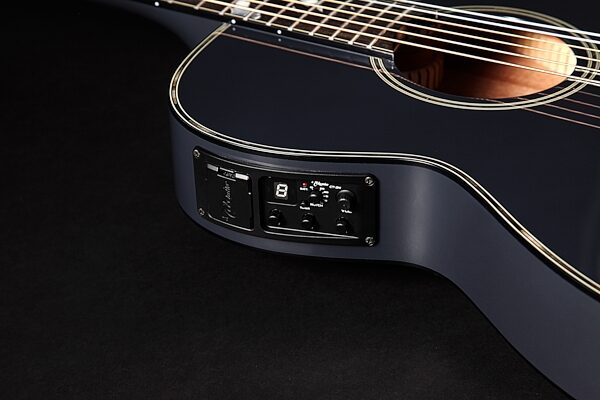 Takamine 2019 Limited Edition Moon Thinline Acoustic-Electric Guitar, Action Position Back
