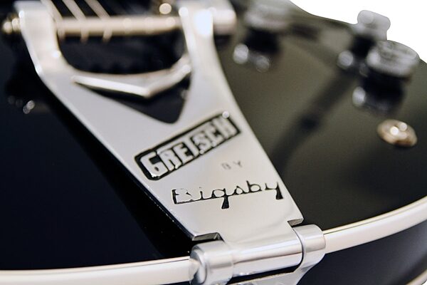 Gretsch G6137TCB Panther Electric Guitar (with Case), Closeup View 3