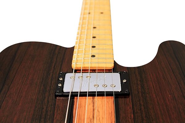 Fender Select Chambered Telecaster HH Electric Guitar, Maple Fingerboard with Case, Closeup View 6