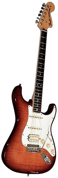 Fender Select Stratocaster HSS Electric Guitar, Rosewood Fingerboard with Case, Closeup View 1