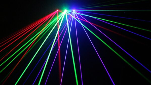 Blizzard Pocket Pulsar Laser Effect Light, In Use