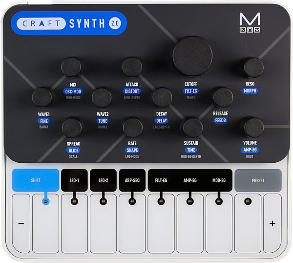 Modal CRAFTsynth 2.0 Synthesizer, Action Position Back