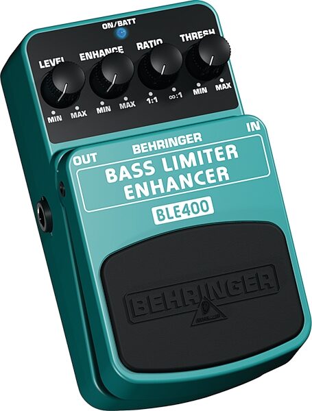 Behringer BLE400 Bass Limiter Enhancer Pedal, Left